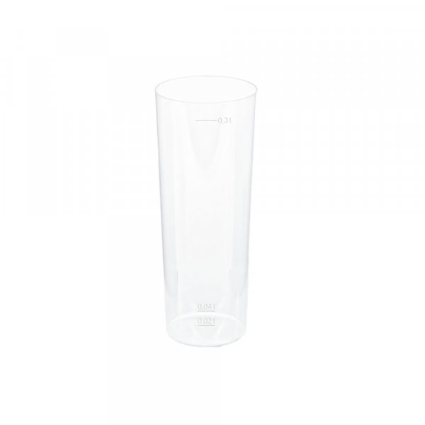 10 Stk. Pfandbecher PP Becher Longdrink 300ml 12 oz für Festivals, Partys & mehr